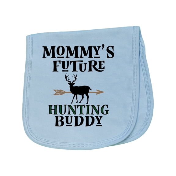 Inktastic Mommy Hunting Buddy Archery Baby Burp Cloth