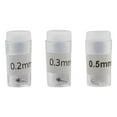 thumbnail image 1 of AMLESO 3 Pcs Airbrush Nozzle Replacement Kit 0.2mm 0.3mm 0.5mm Accessories feed, 1 of 8