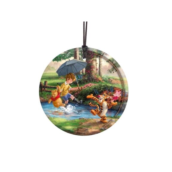 Disney (Winnie the Pooh I) StarFire Prints™ Hanging Glass Print SPCIR467