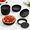 3.1 Inch-32pcs-Black, variant on 16 Pack Mini Tart Pans 3.15 In Egg Molds Tartlet Tins