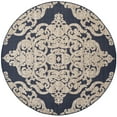 thumbnail image 5 of SAFAVIEH Indoor Outdoor MNR152B Monroe Collection Navy Rug, 5 of 10