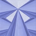 thumbnail image 1 of Ahgly Company Machine Washable Indoor Square Transitional Jeans Blue Area Rugs, 4' Square, 1 of 7