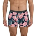 thumbnail image 2 of Bingfone Rose Flowers Men's Underwear - Casual Stretch Boxer Briefs-Medium, 2 of 7
