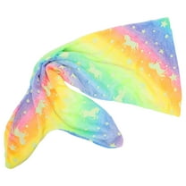 CTIRCHIU Children's Blanket Mermaid Multi Flannel Sleeping Bag For Girls Travel Use 1Set