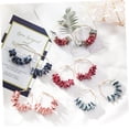 thumbnail image 2 of FENGGUIQU 1Par Aretes Vintage Multicolor Para Mujer Accesorio Chic Para Y Eventos, 2 of 8