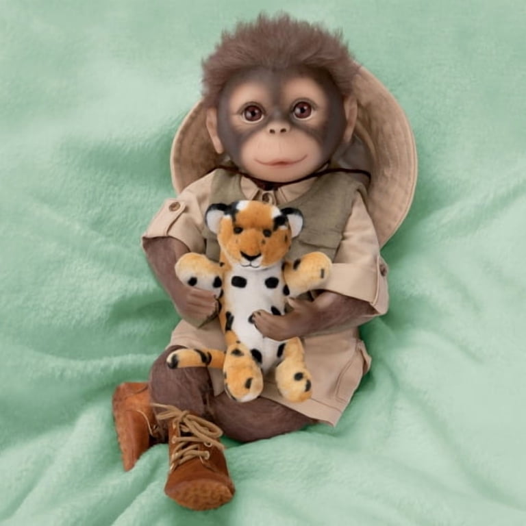 Free Shipping! The Ashton - Drake Galleries Milo the Safari Monkey
