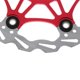 thumbnail image 3 of Rotor de bicicleta de Rotor de freno de disco flotante de 180mm para bicicleta de carretera bicicleta de montaña rojo kusrkot Rotor de freno de disco de bicicleta, 3 of 8