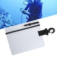 thumbnail image 4 of Fyydes Underwater Writing Slate Dive Write Board with Pencil 360 Rotating Buckle, 4 of 7
