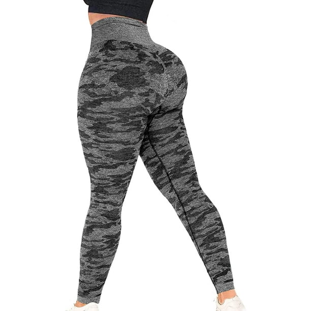 COMFREE COMFREE Womens Yoga Pants Seamless High Waist Butt Lifting