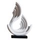 thumbnail image 1 of Escultura abstracta, estatua artística moderna, artesanía, estatuilla decorativa, adorno de mesa para oficina, sala de estar, entrada, decoración del Estilo B, 1 of 8