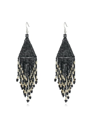 Medical Grade Plastic Beaded Earrings 