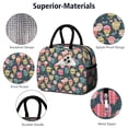 thumbnail image 4 of Reusable Travel Lnsulated Lunch Bag for Women & Men-Leakproof Water-Resistant Cooler Tote,Large Capacity(10.6x8.7x6.3in)for Work,Office,Travel,Picnic,Beach., 4 of 7