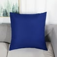 thumbnail image 3 of Eguiwyn Waterproof Pillows for Patio Couch Case Covers Vibrants Pillows Durable Decorative Outdoor Outdoor Throw Cushion Case Blue, 3 of 5