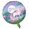 Access Unicorn Fantasy Metallic Balloon, 1 Ct