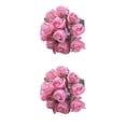 thumbnail image 4 of Matsuzay 12 piezas de adorno de fotografía de festival de flores falsas de rosas artificiales Rosa 2Conjunto, 4 of 6