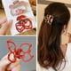 thumbnail image 5 of Pinza de Metal para el Cabello Yuyangstore Antideslizante Cereza, 5 of 8