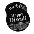 thumbnail image 1 of Inkdotpot Happy Diwali Bottle Tag Real Silver Foil Favor Hang Tags 100 Pack, 1 of 7