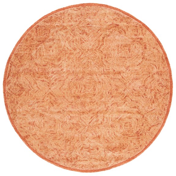 SAFAVIEH Ikat Collection IKT506P Handmade Rust Rug
