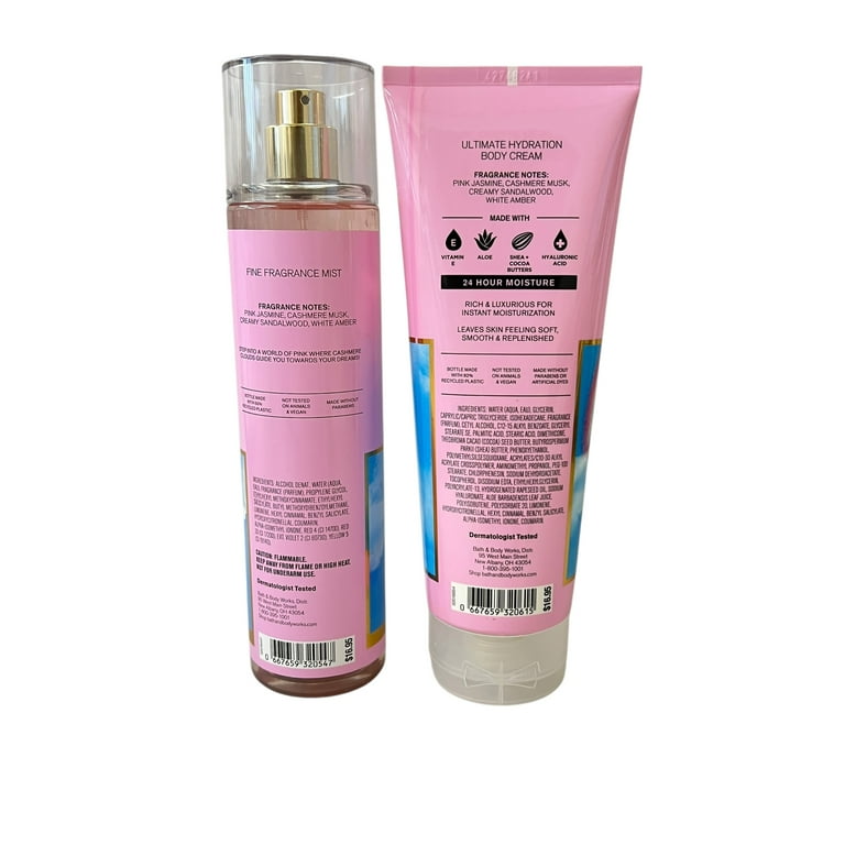Cashmere Fine Fragrance Mist Pink Cashmere Mist Bath Body Works