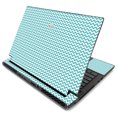thumbnail image 1 of Skin Decal Wrap Compatible With Alienware m17 R2 (2019) Sticker Design Turquoise Chevron, 1 of 4