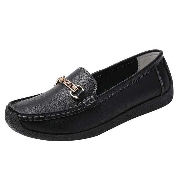 Wensltd Casual Penny Loafers for Women Versatile Soft Sole Women Dressy Shoes Comfortable Flat Loafers