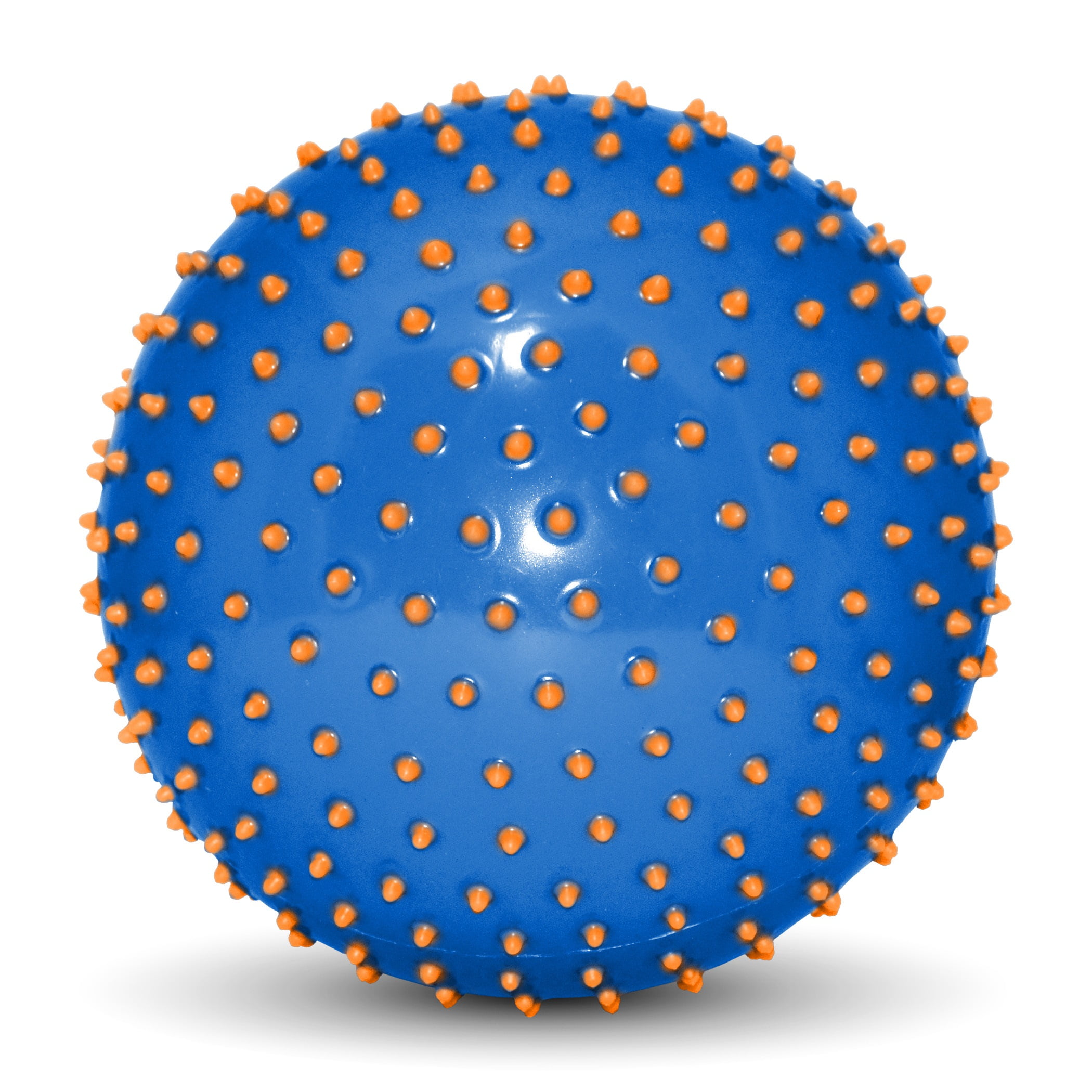 Hedstrom 9 inch Spikey Blue and Orange Playball, Items May Vary