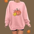 thumbnail image 1 of ICHUANYI Clearance Dama Clásico de Halloween impreso círculo con mangas largas camiseta deportiva suelta ICHUANYI WER202308170024, 1 of 7
