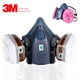 thumbnail image 2 of 3M-mascarilla de Gas para pulverización, máscara de seguridad química a prueba de polvo, respirador facial con filtro, 7502, 2 of 4