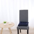 thumbnail image 4 of PiccoCasa Cotton Blends Strap Design Cushion Chair Buttocks Pad, 15.7"x 15.7"x 2.4" Navy Blue, 4 of 7