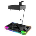 thumbnail image 2 of Cargador Controlador Juego Base Ventilador Refrigeración para Xbox Series X Carga RGB Con Soporte Tarjeta Discos Consola Y, 2 of 9