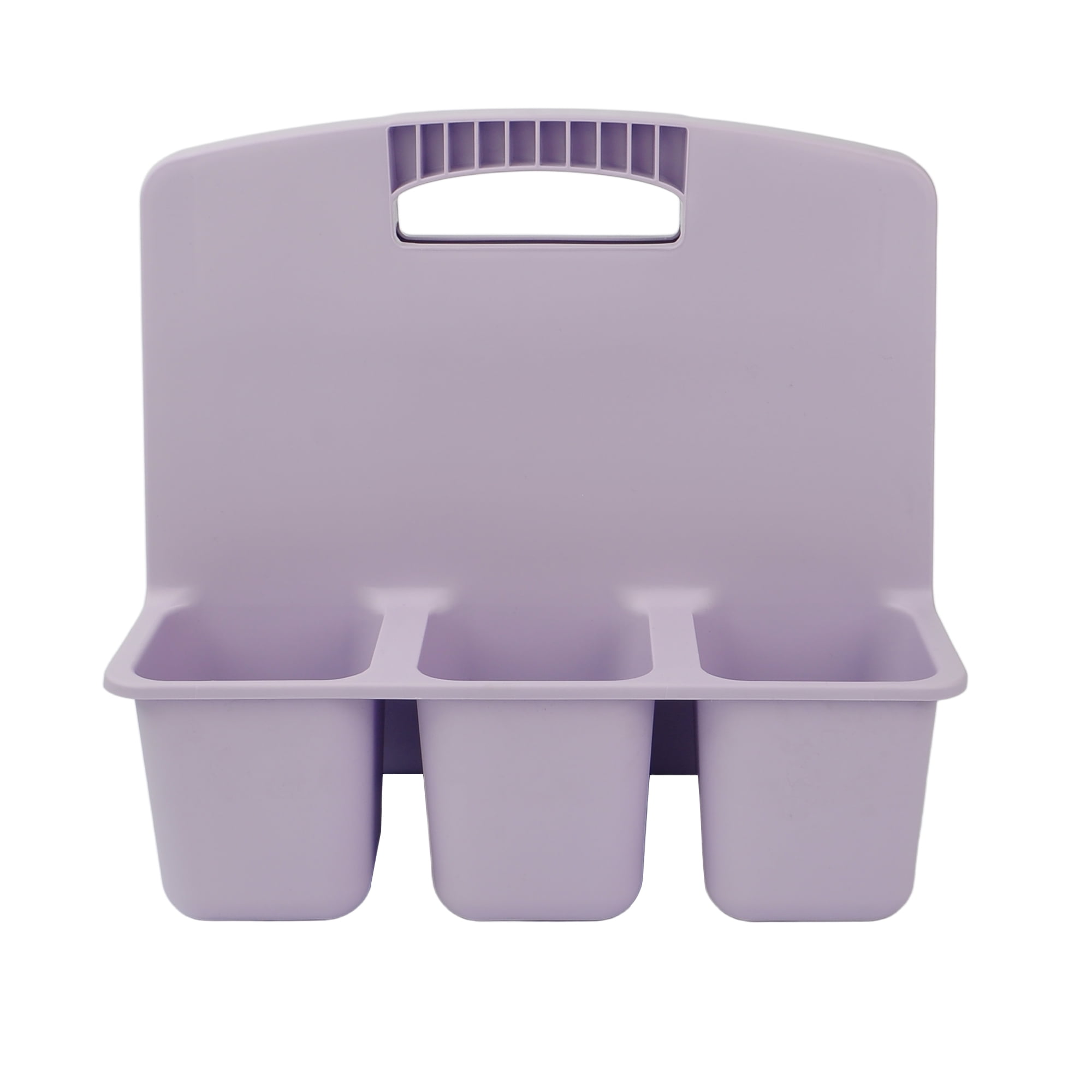 Pen+Gear Plastic Supply Caddy Desk Organizer, Lavender