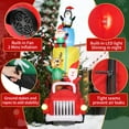 thumbnail image 5 of 12ft Height Outdoor Christmas Decorations with LED Lights, Christmas Inflatable Santa Claus in Car Full of Presents, Christmas Blow Up Yard Decorations for Yard, Lawn, Garden, 5 of 9