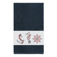 thumbnail image 2 of Authentic Hotel and Spa Turkish Cotton Nautical Embroidered Midnight Blue Bath Towel, 2 of 3