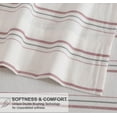 thumbnail image 5 of RUVANTI Flannel Sheets Full Size - 100% Cotton Double Brushed Bed Sheets Set, Deep Pockets 16 Inches, All Seasons Breathable & Extra Soft Full Sheets, Warm & Cozy, 4 Piece, Twill Stripe, 5 of 7