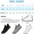 thumbnail image 7 of Hiigyl Men's Shoes Casual Sneakers Breathable Running Shoes Outdoor Fitness Walking Shoes Light Sports Shoes Slip On, 7 of 7
