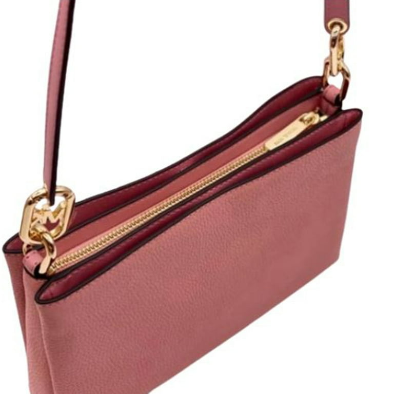 Michael Michael Kors Womens Trisha Medium Pebbled Leather