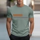 thumbnail image 4 of Camisetas de Manga Larga para Hombres, Camiseta Deportiva de Impresión Casual de Nueva Moda, Blusa de Cuello Redondo de Manga Corta, 4 of 5