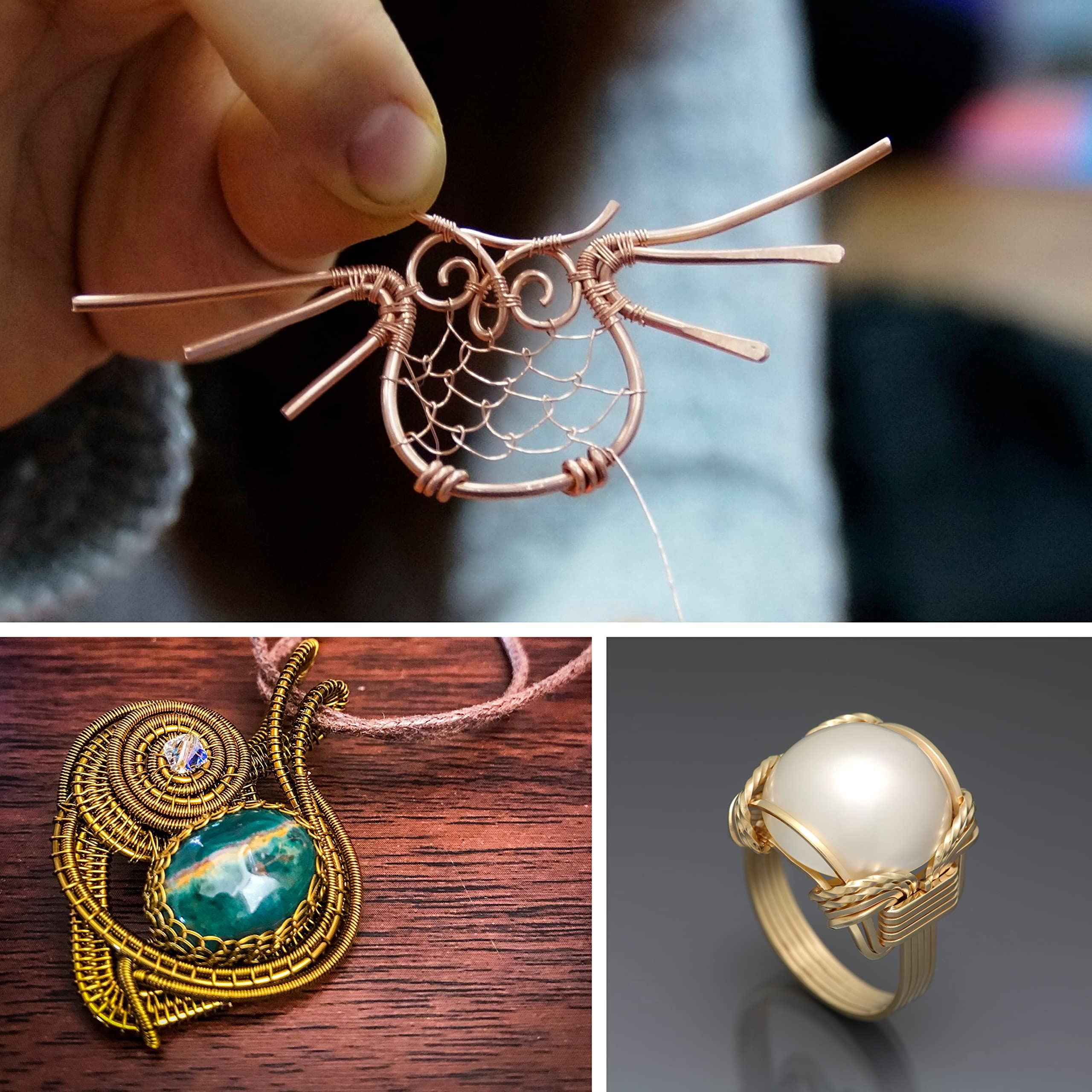  Teaaha 600 PCS Crimp Beads for Jewelry Making