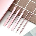 thumbnail image 3 of Joernso 5Pcs/Set Acne Blackhead Removal Tool Deep Cleansing Skin Care Tool Stainless Steel Pimple Removal Needle Pore Cleaning Tool for Face Nose, 3 of 8