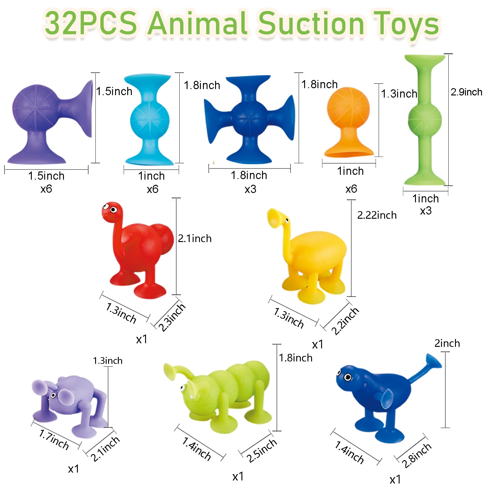 Kids suction store toys