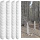 thumbnail image 1 of 4 protectores de tronco de árbol (2 tamaños) de plástico en espiral para proteger la corteza de los árboles, ideal para proteger árboles jóvenes y plantas de ciervos, conejos, gatos, roedores y más., 1 of 4