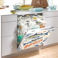 thumbnail image 2 of Yayeee Magnetic Dishwasher Cover for The Front Decoration Home Kitchen Machine Sticker Protector, Blue Sardines Pattern, 2 of 6