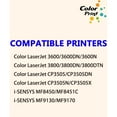 thumbnail image 3 of 1-Pack Bilot Compatible Q6470A Toner Cartridge Replacement for 501A Q6470 6470A Work with CP3505 CP3505N CP3505X CP3505DN 3600N 3600DN 3800N 3800DN 3800DTN Printer (Black), 3 of 8