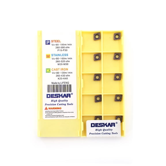 Deskar CCMT060204 LF6018 Turning Insert 100% Original 10pcs
