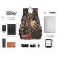 thumbnail image 6 of Balery Eerie Skull Holding Another Lightweight Backpack for Men and Women - Durable and Water-Resistant, Ideal for School, Work, Travel, and Everyday Use, 6 of 9