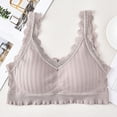 thumbnail image 2 of Hrsba Womens Plus Size Bra,Seamless Beautiful Back Wrap Top No Steel Ring Sexy Lace Underwear Sports,Womens Casual Summer Bra,Womens Bra, 2 of 4