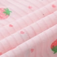 thumbnail image 6 of WIBACKER Girls Nightgowns Cotton Pajamas Dresses Flutter Short Sleeves Sleepwear Princess Strawberry Nightshirt for Kids 3-16Y, 6 of 7