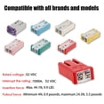 thumbnail image 4 of 14Pcs Car Fuses Assortment Kit 15-60A Replacement Fuses for Car/RV/Truck/Motorcycle Provide Car Protection, 4 of 7