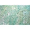 thumbnail image 2 of Addison Rugs Mayfield Premium Machine Washable Transitional Abstract Teal Rectangle Rug, 1'8" x 2'6", 2 of 6