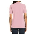 thumbnail image 2 of Mafoose Womens Heavyweight Cotton Pique Polo Shirt Light Pink XS, 2 of 6